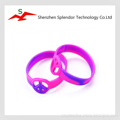 Good quality silicone rubber wristband with customer's requirement
